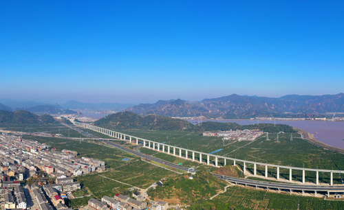 “最美”的灵江特大桥